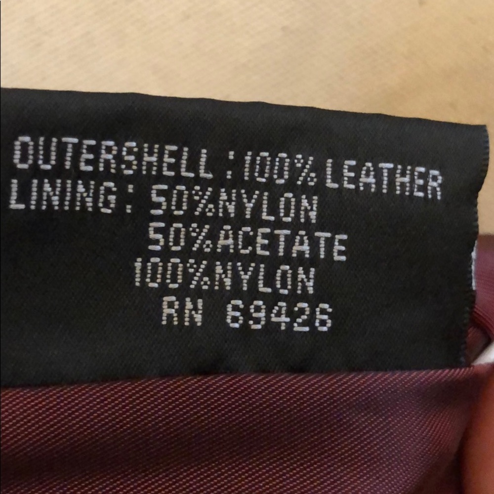 Black Leather Jacket Excellent Condition!!! - image 8